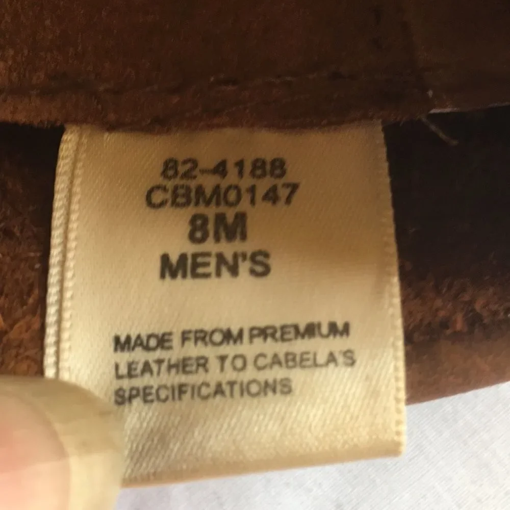 Cabelas leather moccasins
